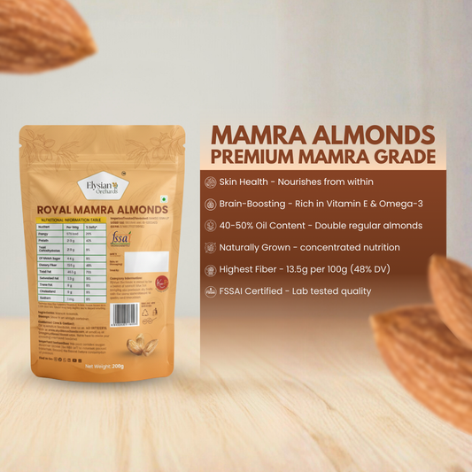 Mamra Almonds – Rich Nourishment in Its Purest Form