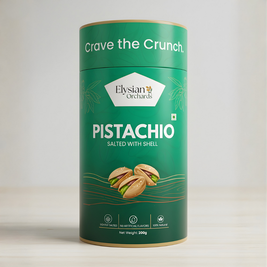 Pistachio Salted With Shell - Premium Salted Pistachios 200g | Bold & Crunchy